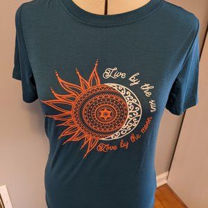 Blue Graphic Tshirt
